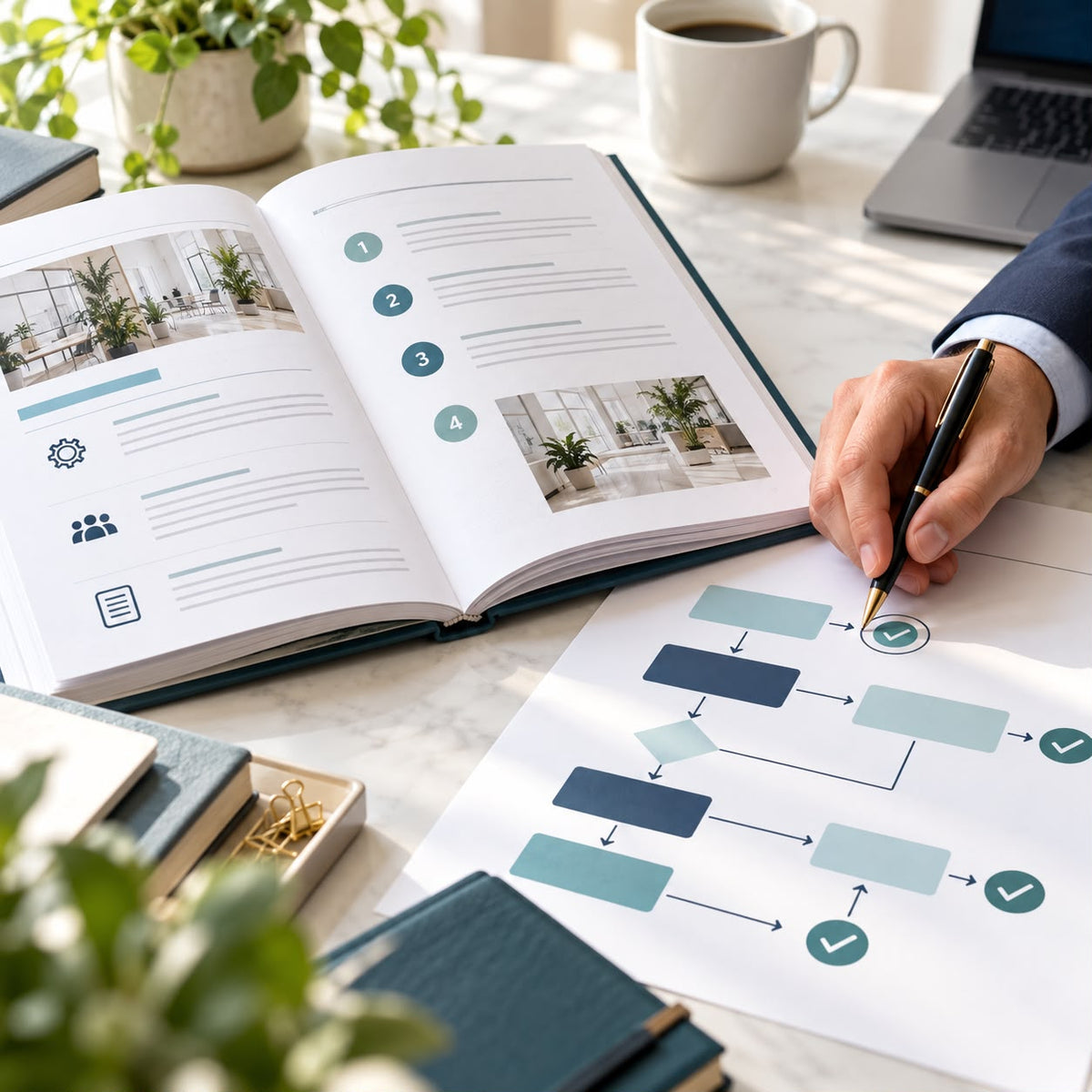 إعداد وتطوير إجراءات العمل التشغيلية (SOPs) | SOP Development & Improvement